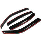 Set of 4 Smoke Tint Window Visors for Dodge Charger (2006–2010)