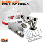 Stainless Steel Shorty Header Exhaust System for Jeep Wrangler (2007–2011)