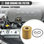 Engine Oil Filter with Gasket Set for BMW X3 X1 (2005–2011) No. 11427508969