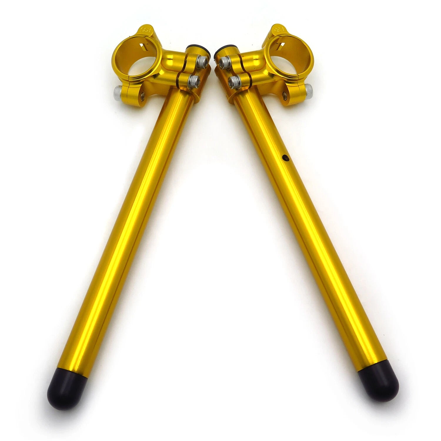33MM Riser 7/8" Clip on Handlebar CNC Gold for Honda CBR1000RR (2004–2010)