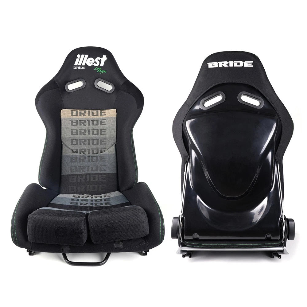 BRIDE Low Max Racing Seats Set of 2 with Fiberglass Backrest