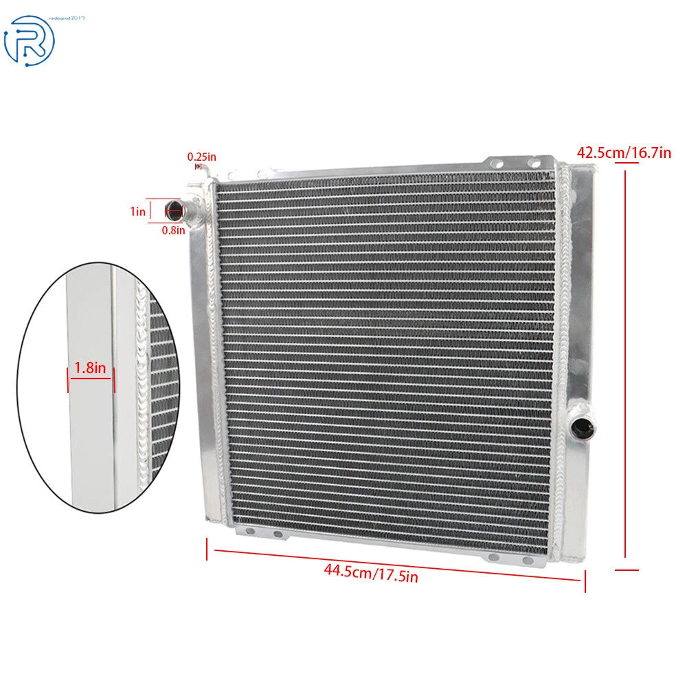 2-Row Aluminium Radiator for Can-Am Maverick X3 Max (2017-2020)