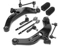 Front Control Arm Ball Joint Tie Rod End Kit for Mazda Protege (1999–2000) GY445WV