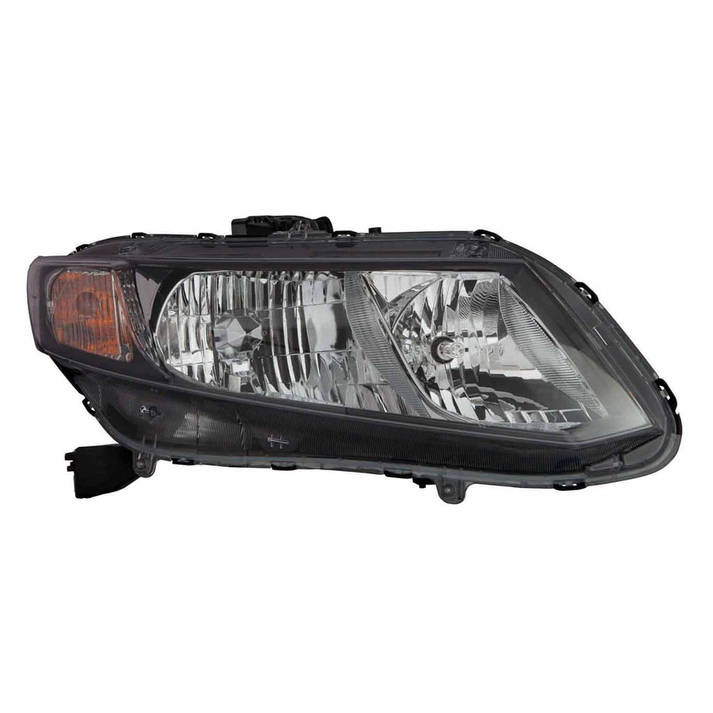 Replacement Passenger Side Halogen Head Light Assembly for Ford Ranger (2011–2018)
