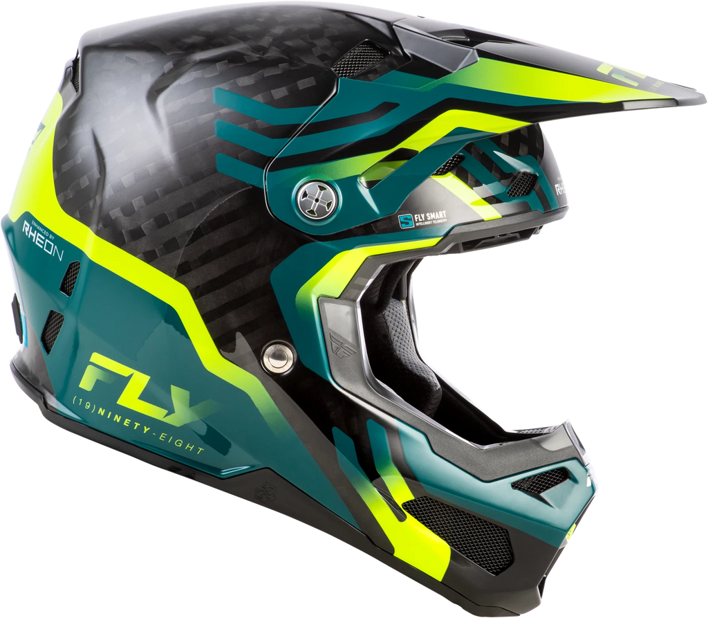 Fly Racing Formula S Carbon Byte Helmet for Offroad (Large)
