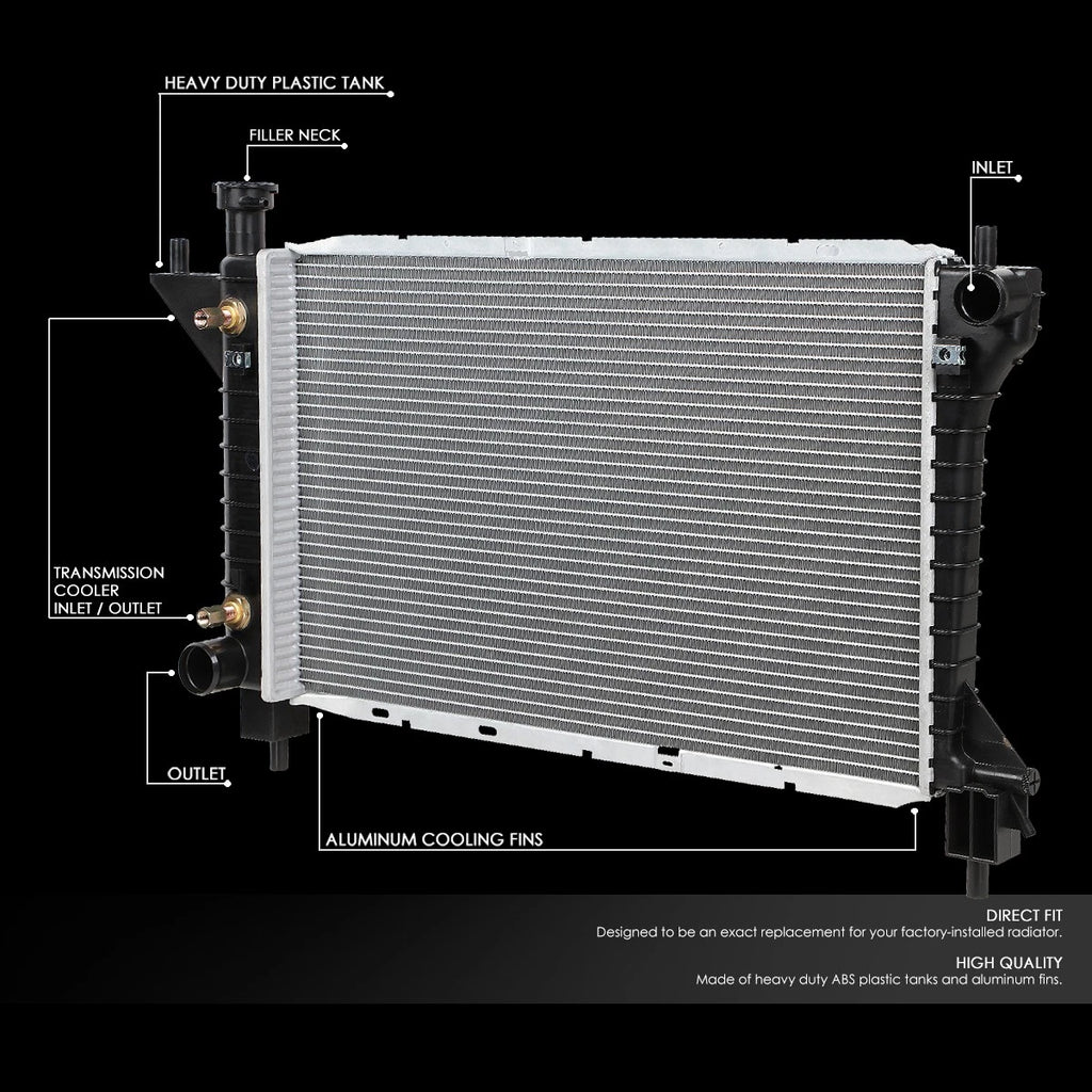 Aluminum Core Replacement Radiator DPI-1488 for Ford Mustang (1994–1996)