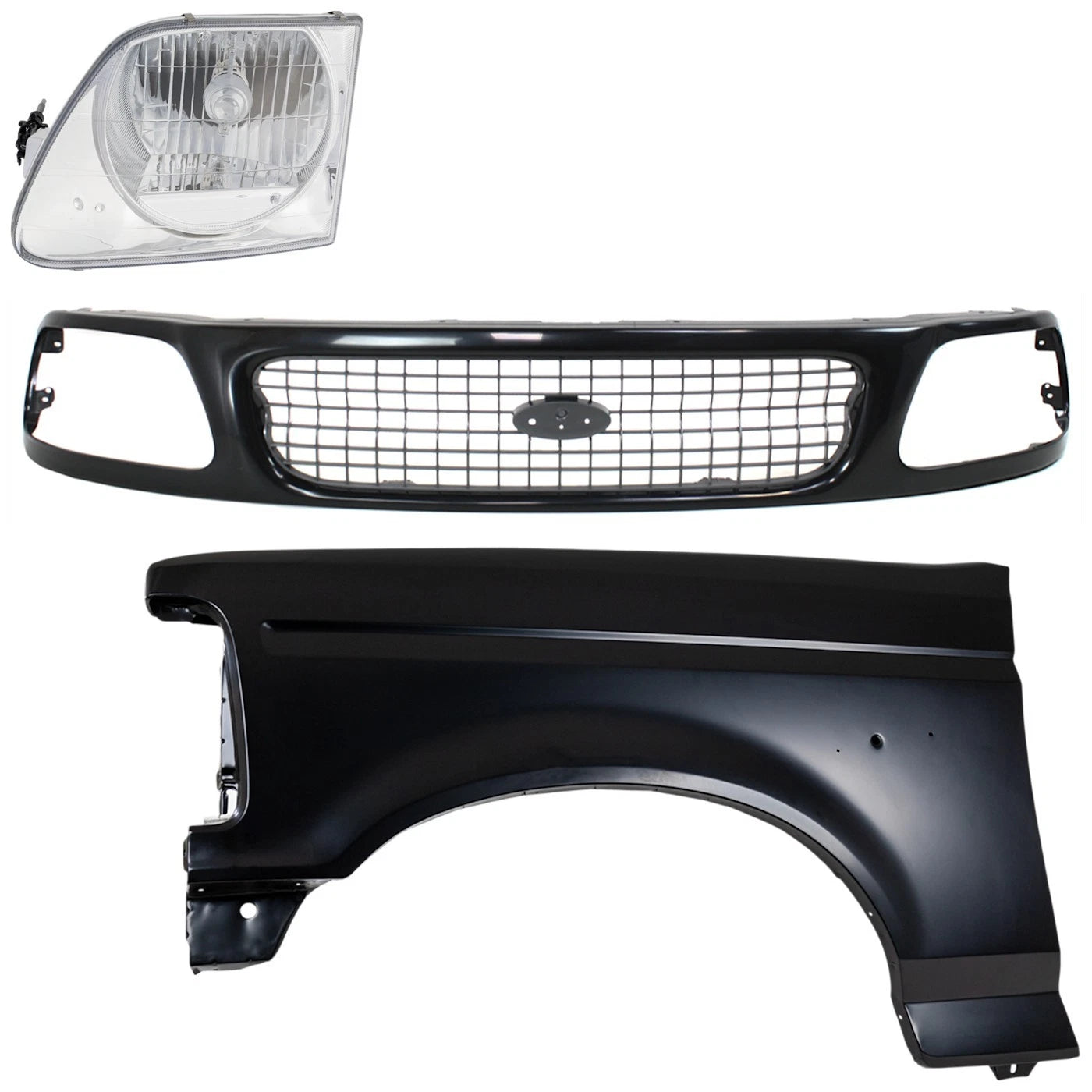 Driver Left Side Fender Quarter Panel for Ford F-150 (1997)