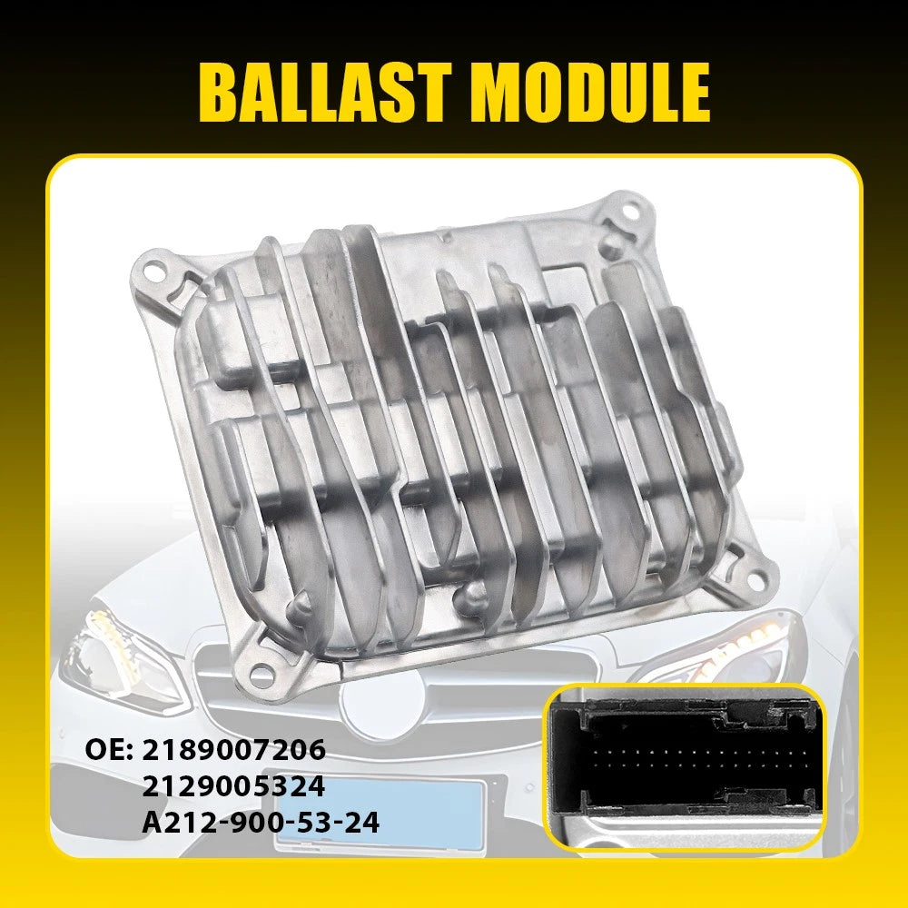 LED Headlight Control Module Ballast for Mercedes-Benz E200 (2014–2016) A2129005324