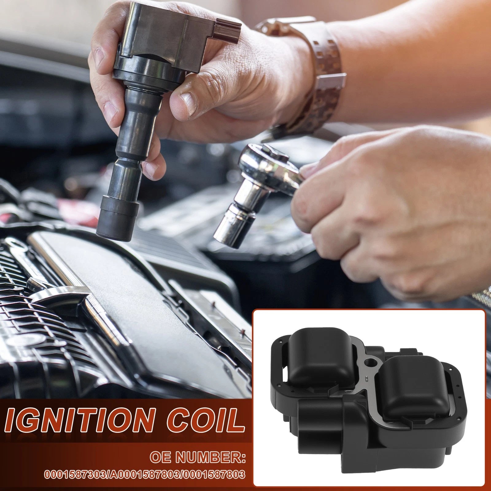 Ignition Coil Pack for Mercedes-Benz A-Class W169 (0001587303)