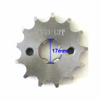 17mm 13T 428 Chain Front Sprocket Cog for Pit Trail Dirt Bike ATV Quad