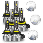 AUXITO 9005 LED Headlight Bulbs Kit for High/Low Beam (6500K)