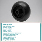 6Pcs Mower Deck Wheels Kit for Kubota (K5351-42110, K5371-42110)