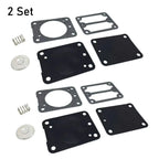 Set of 2 Fuel Pump Repair Parts for B&S 693502, 42E000, 422000, 460000, 463000