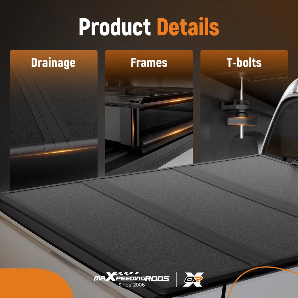 5ft Tri-Fold Truck Bed Cover for Chevrolet Colorado (2015–2026)
