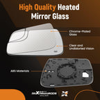 Heated Left Side Mirror Glass for Dodge Ram 1500 (2019-2022)