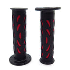 22mm 25mm Bean Engraved Red Gel Hand Grips for Honda CBR 600