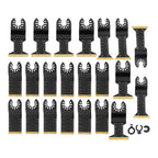 22-Piece Titanium Oscillating Saw Blades Kit for Multitool (Universal)