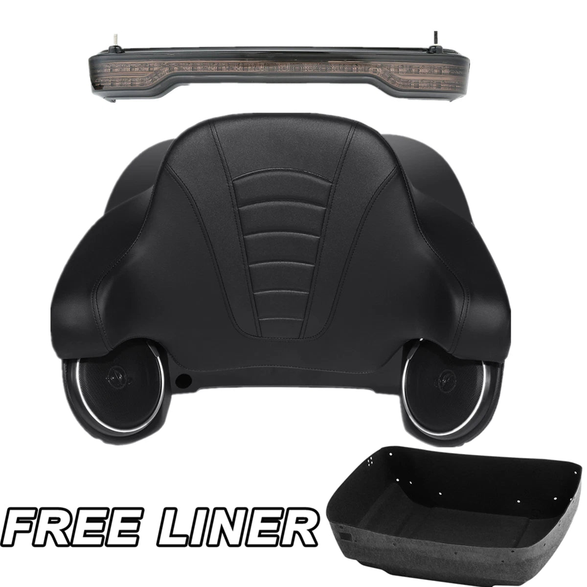 Trunk Pad & Speakers LED Light for Harley Touring (2014–2025)