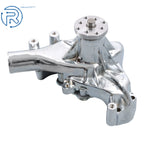 Chrome Long Water Pump Kit for Chevy Big Block 396 427 454 502 (1965–1990)