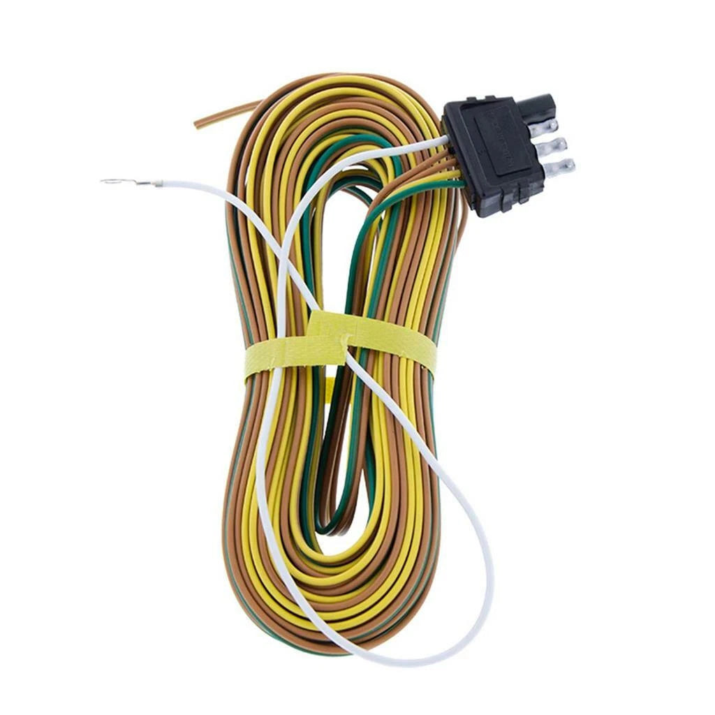 Trailer Wiring Harness Kit 4 Pin Flat for Wishbone Tail Lights (2005–2015)