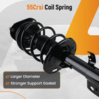 Front Struts w/ Coil Spring & Sway Bar End Links for Toyota Corolla (2014–2019)