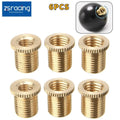 Set of 6 Gear Shift Knob Thread Adapter Nut Inserts M10 & M8