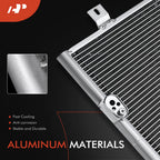 A/C Condenser with Bracket & Receiver Drier for Mitsubishi Mirage (2014-2015)