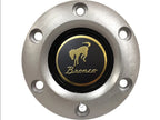 Brushed Steering Wheel Horn Button for Classic Ford Bronco (1966–1977)