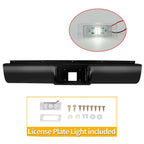 Rear Bumper Roll Pan w/LED Light for Chevrolet GMC C1500 2500/K1500 1988–1998