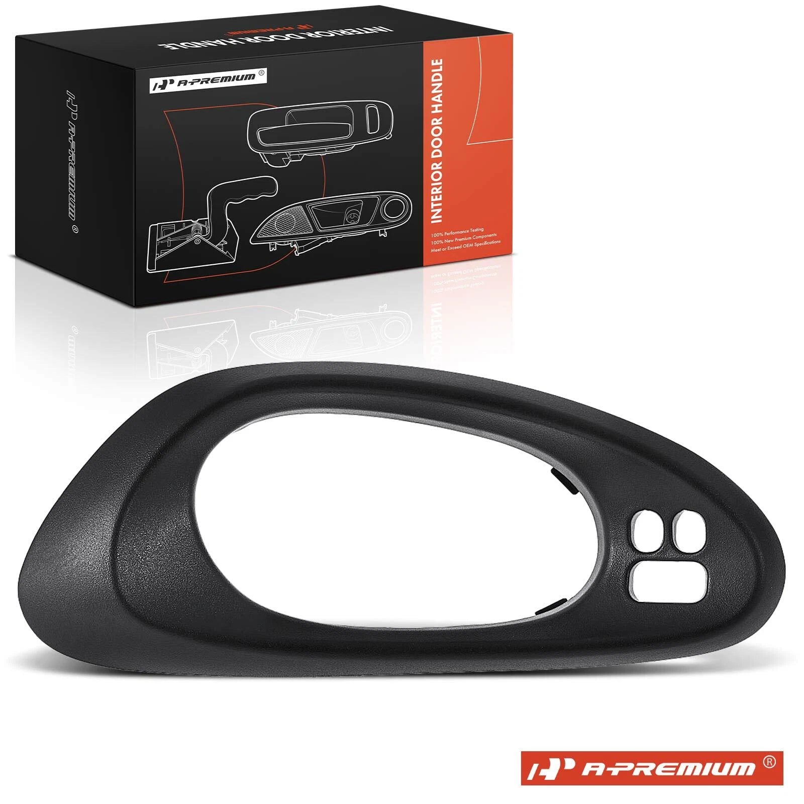 Front Left Door Handle for Chevrolet Trailblazer (2002–2009) Black