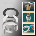 Stainless Steel Faucet Stabilizing Nut Kit for