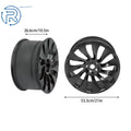 21"x10.5" Rear Wheel Rim Matte Black for Tesla Model Y (2020–2024) 560-96931