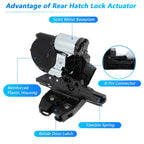 Trunk Latch Lock Actuator for Chevy Suburban Tahoe GMC Yukon (No. 13509598)