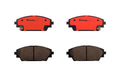 Set of 4 Brembo P49050N Front Disc Ceramic Slotted Brake Pads for Mazda 3 CX-3 (2014–2020)