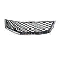 Replacement Black Chrome Plastic Front Lower Grille For 2010-2015 Chevy Equinox
