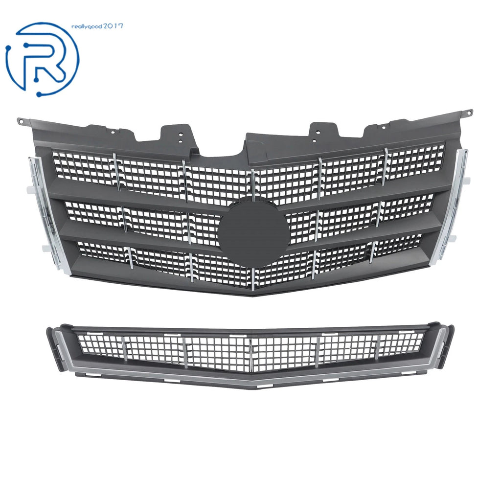 Front Upper Lower Grill Kit for Cadillac CTS (2008-2011)
