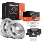 Rear Disc Brake Rotors & Ceramic Pads for Jeep Grand Cherokee (2011–2017)