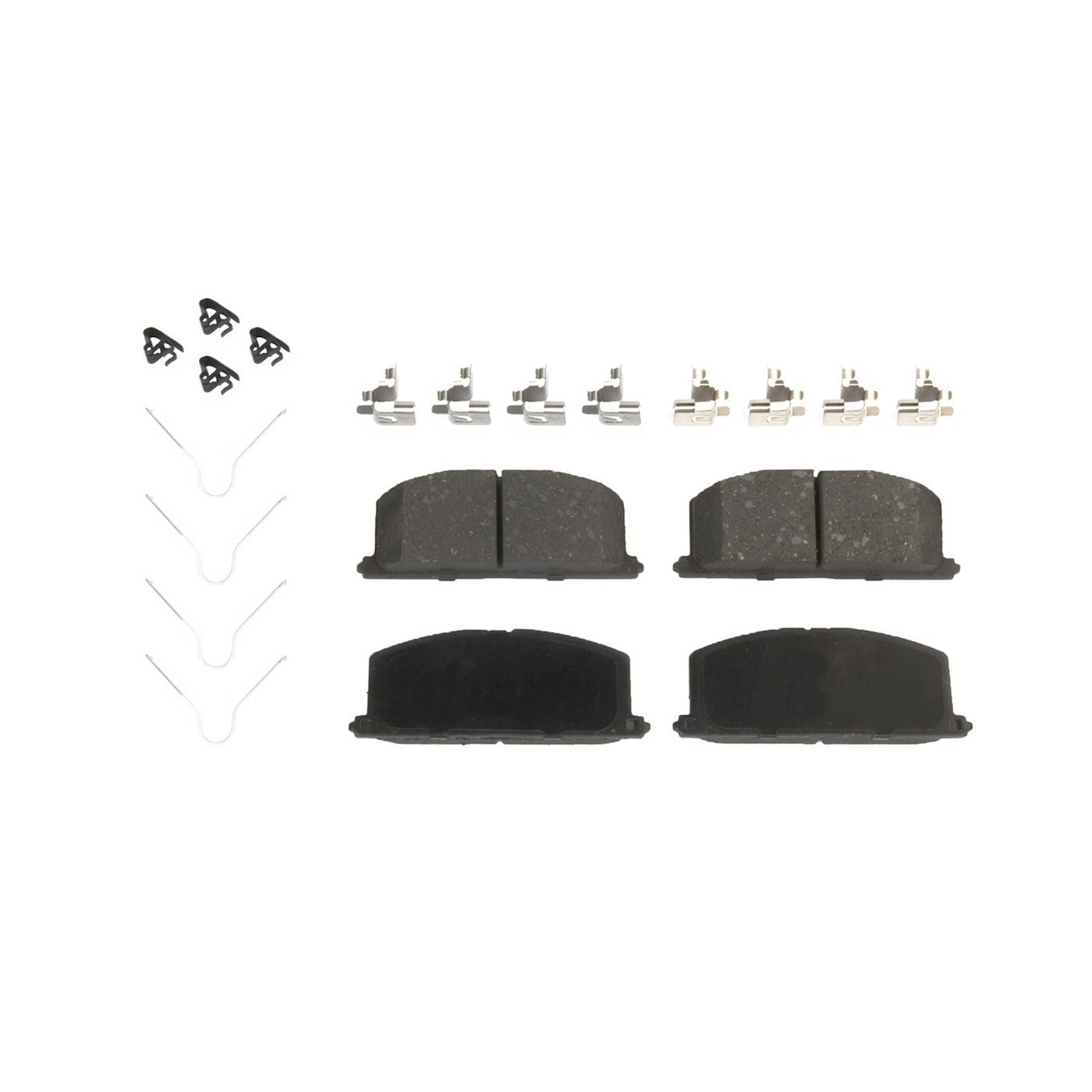 Set of 4 Ceramic Brake Pads for Toyota Celica (1986–1989)