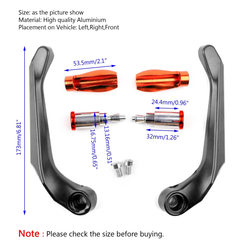 22mm Brake Clutch Lever Protector for Honda CBR R1200GS (690) - Orange