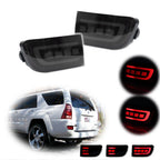 Set of 2 Smoked Lens Red LED Tail Brake Signal Lights for Toyota 4Runner