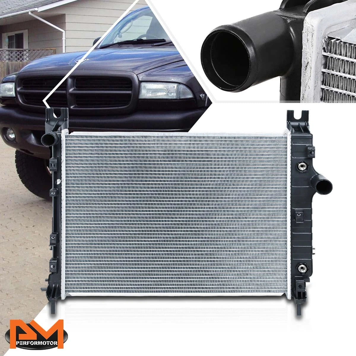 Aluminum Core Radiator for Dodge Dakota/Durango (2000–2004) DPI-2294