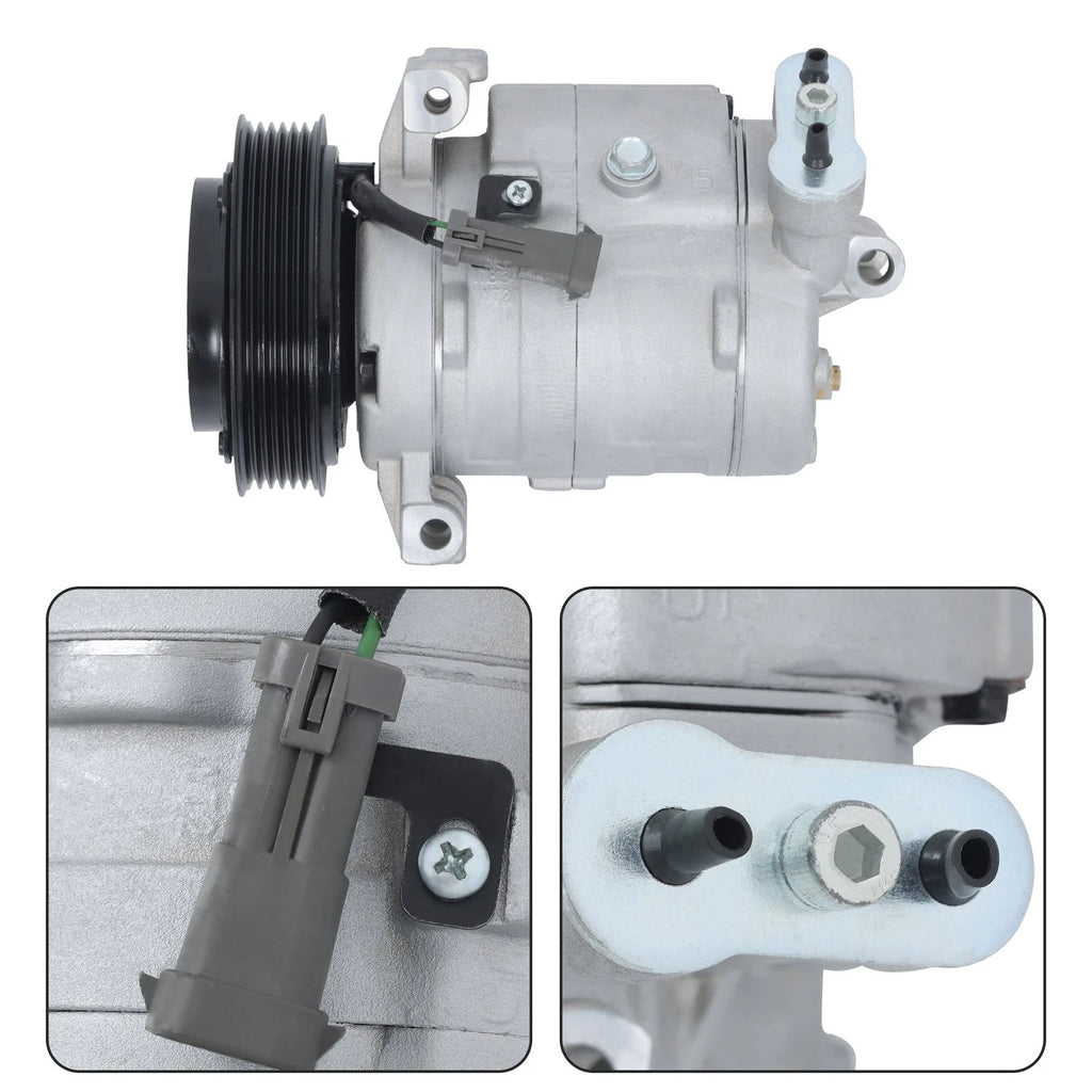A/C Compressor & Clutch for Chevrolet Equinox GMC Terrain (2010–2011)