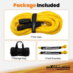 Heavy Duty Tow Rope 30ft for 4WD SUV Truck Off-Road (11 Ton)
