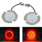 1156LED Turn Signal Light Inserts for Harley Softail Touring Dyna Sportster (UK)
