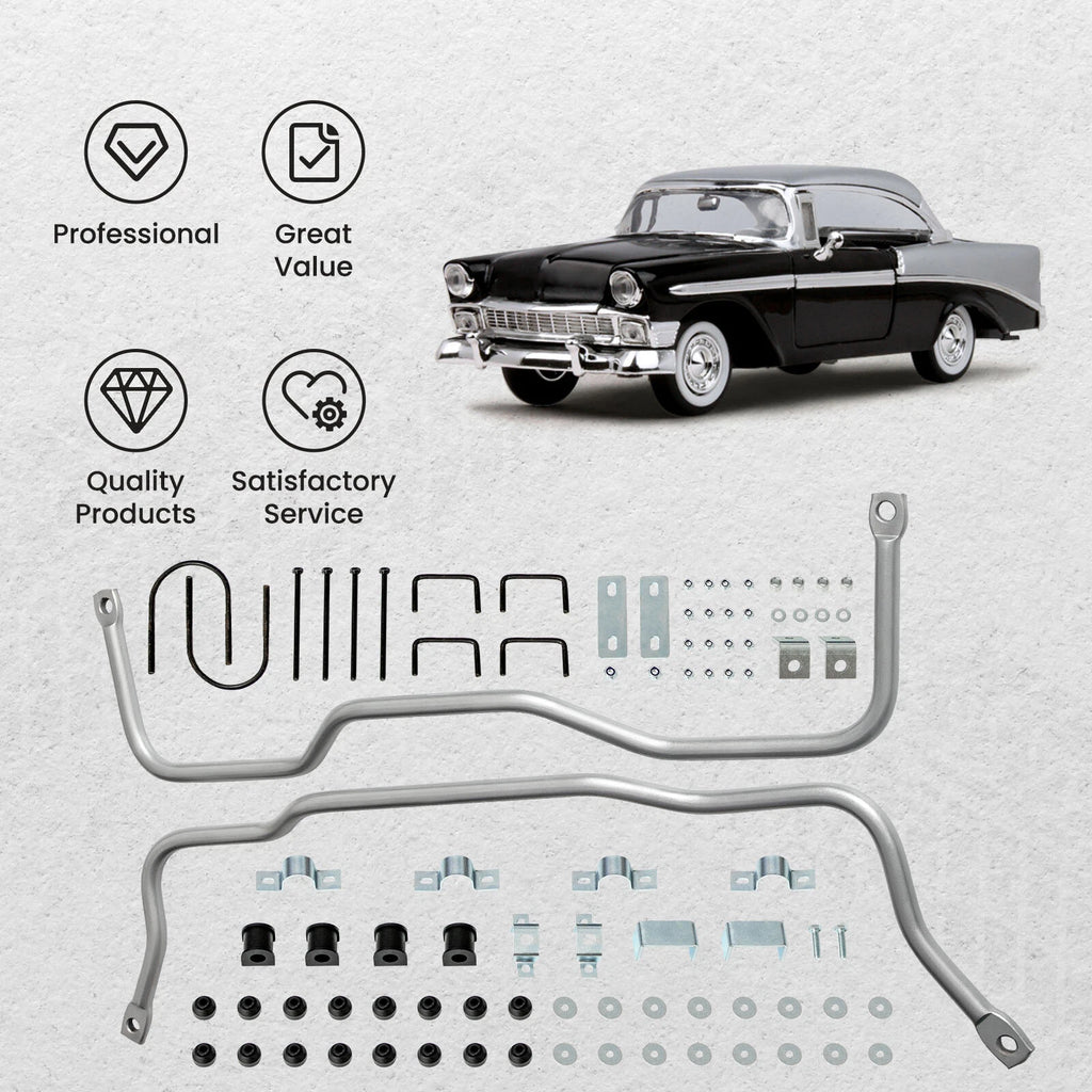 Sway Bar and Rear Leaf Spring Relocation Kit for Chevy Belair (1955-1957)