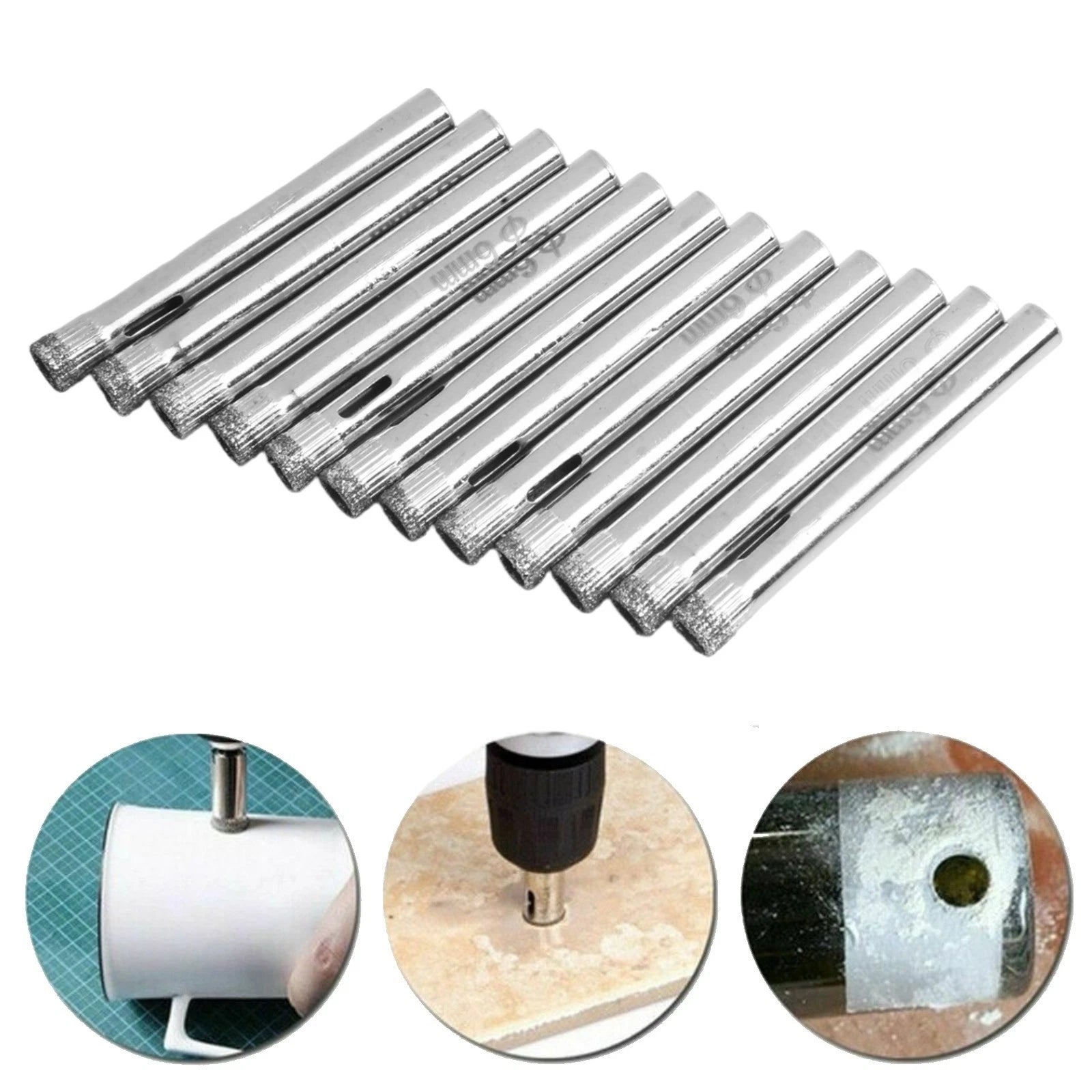 6mm Diamond Coated Drill Bit for Tile Ceramic Glass (2010–2023)