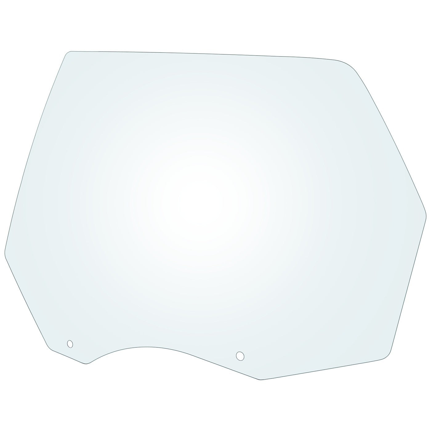 Rear Driver Side Door Glass for Dodge Durango (2011–2024)
