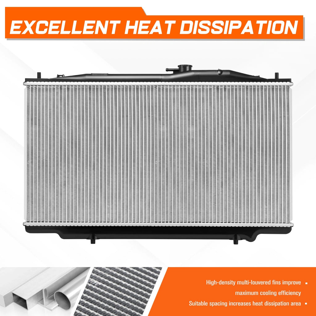 Aluminum Core Radiator for Honda Accord Hybrid 2005–2007 DPI-2783