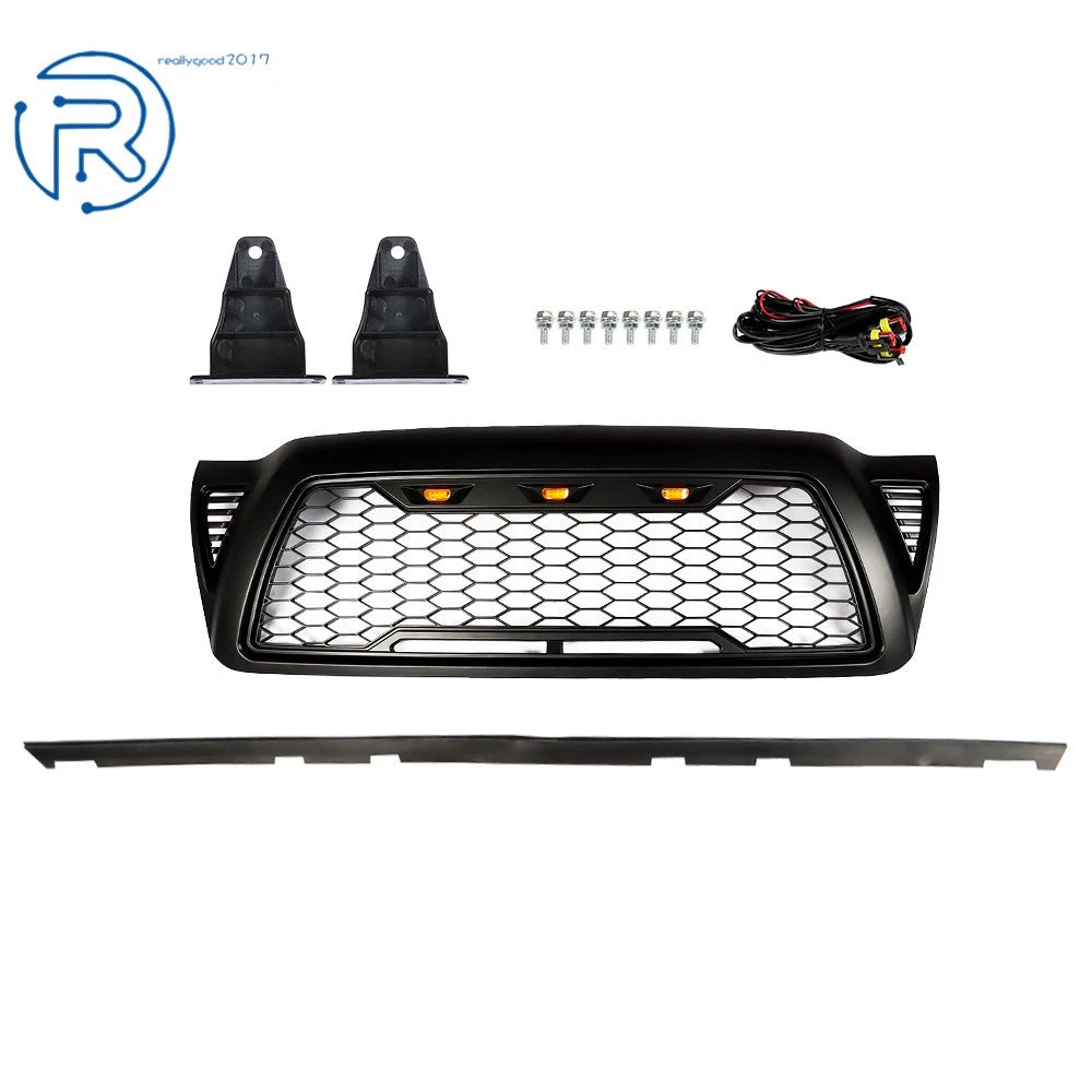 Matte Black Mesh Grille Kit for Tacoma (2005-2011)