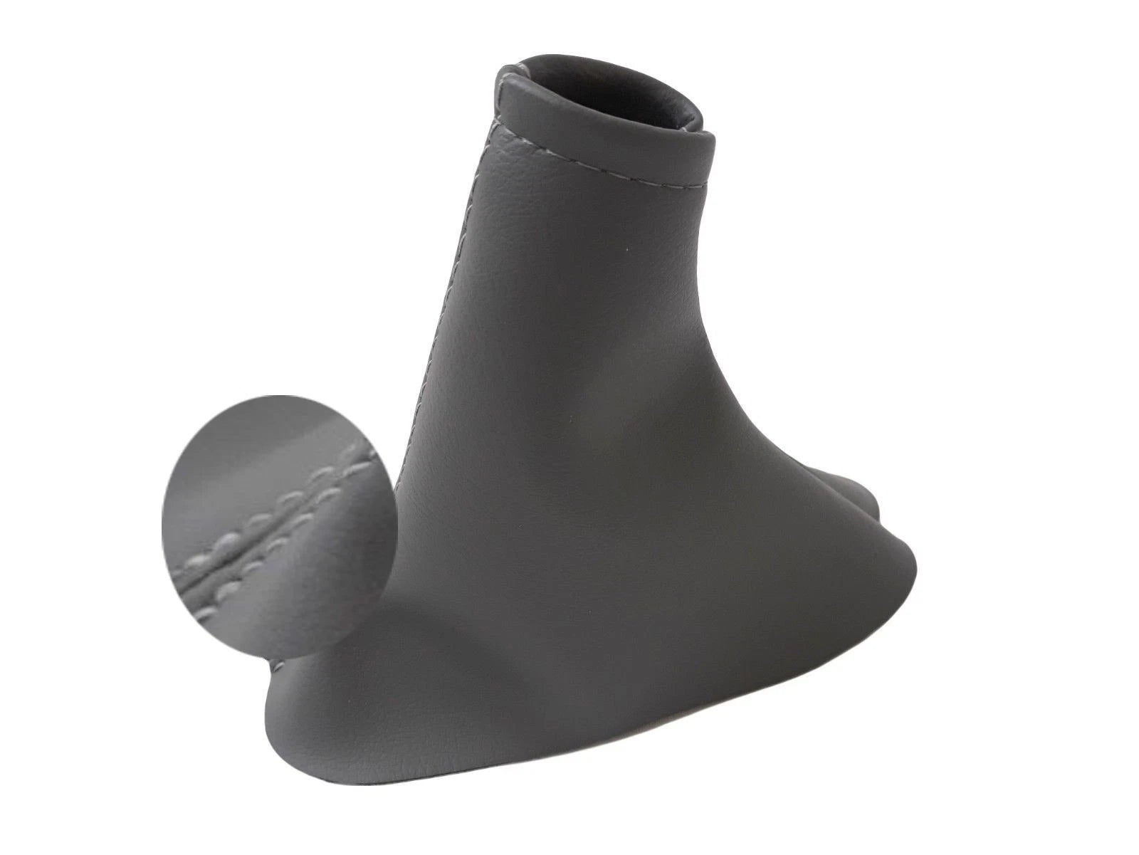 E Brake Boot for Volvo S60 S80 V70 XC70 (2001–2005) Gray Leather Synthetic